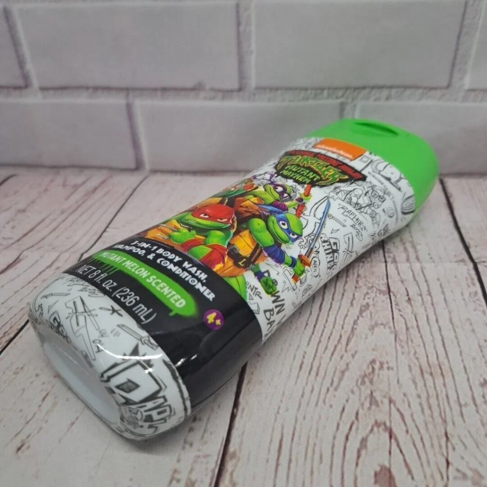Nickelodeon Teenage Mutant Ninja Turtles 3 in‎ 1 Body Wash Shampoo & Conditioner